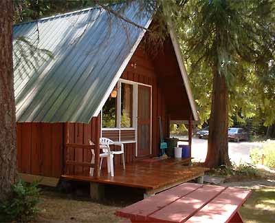 Outside View of Fir Cottage